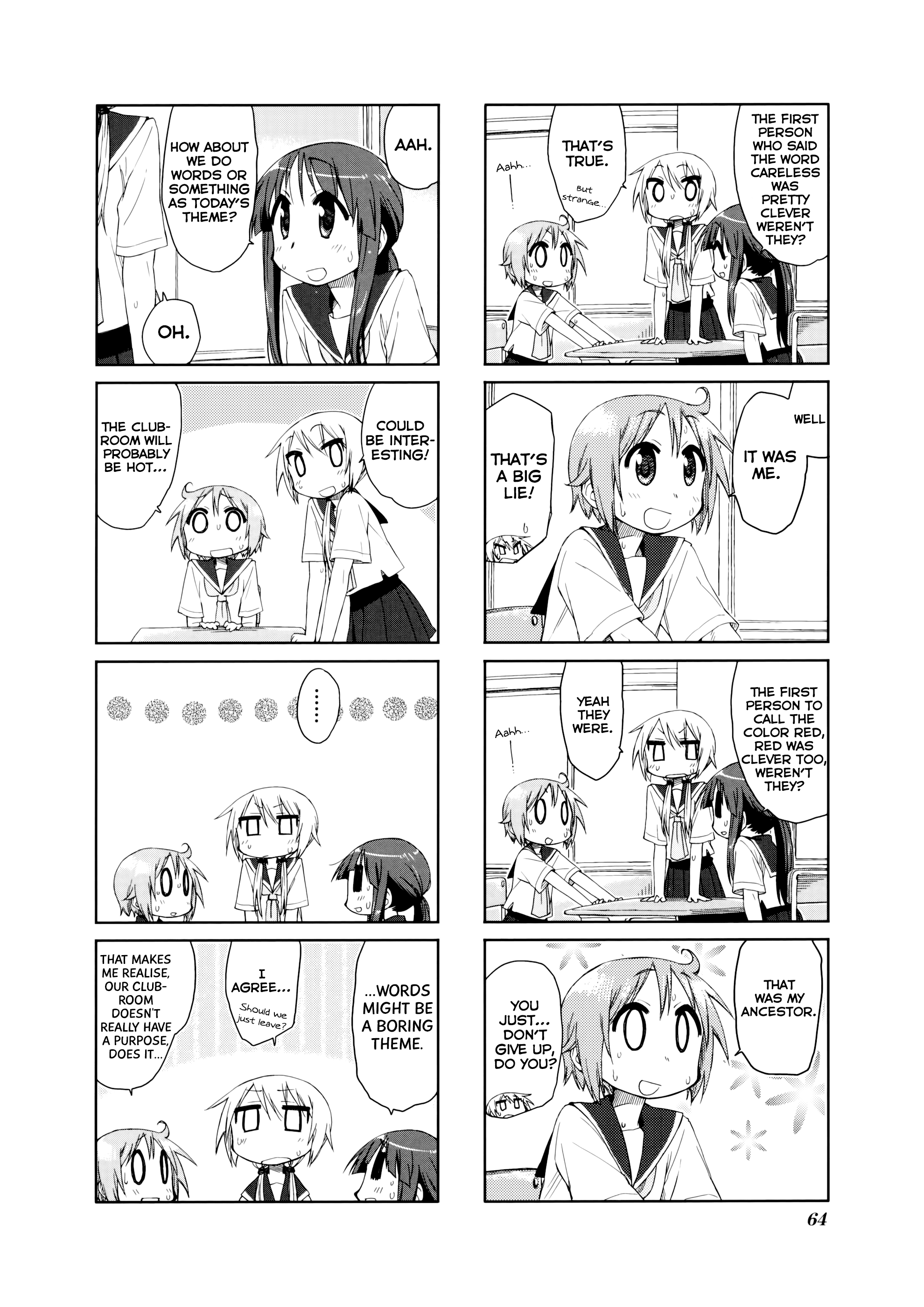 Yuyushiki chapter 37 - page 5