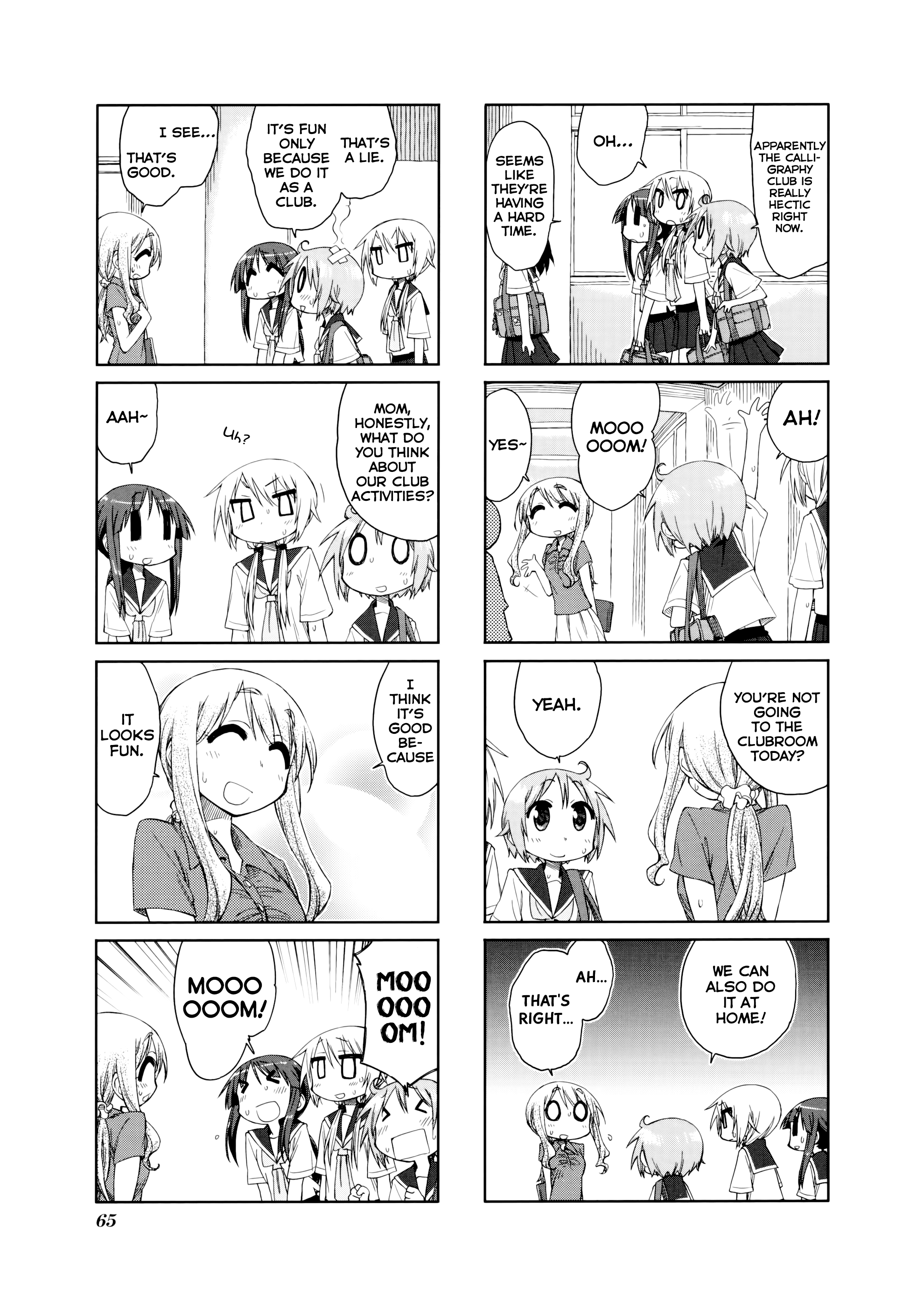 Yuyushiki chapter 37 - page 6