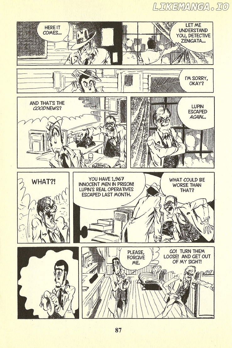 Lupin III chapter 22 - page 14