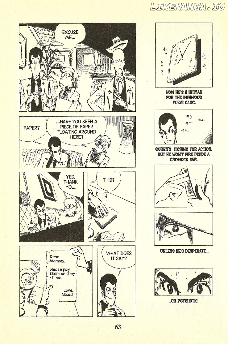 Lupin III chapter 21 - page 8