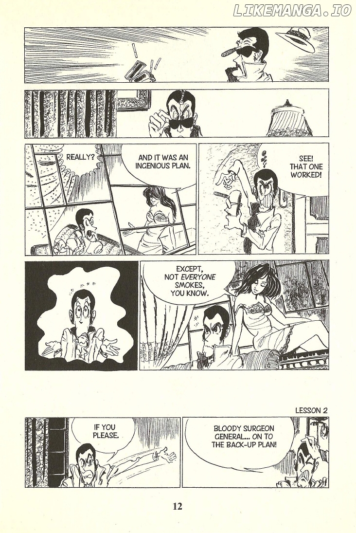 Lupin III chapter 10 - page 8