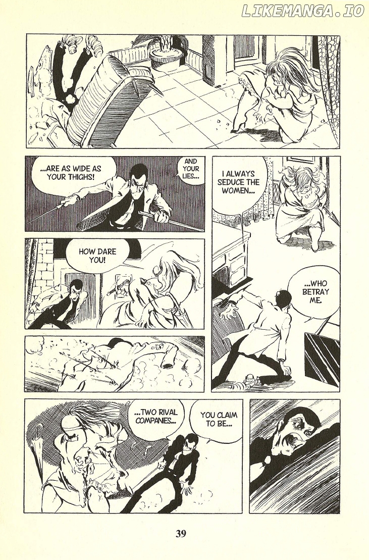 Lupin III chapter 30 - page 14