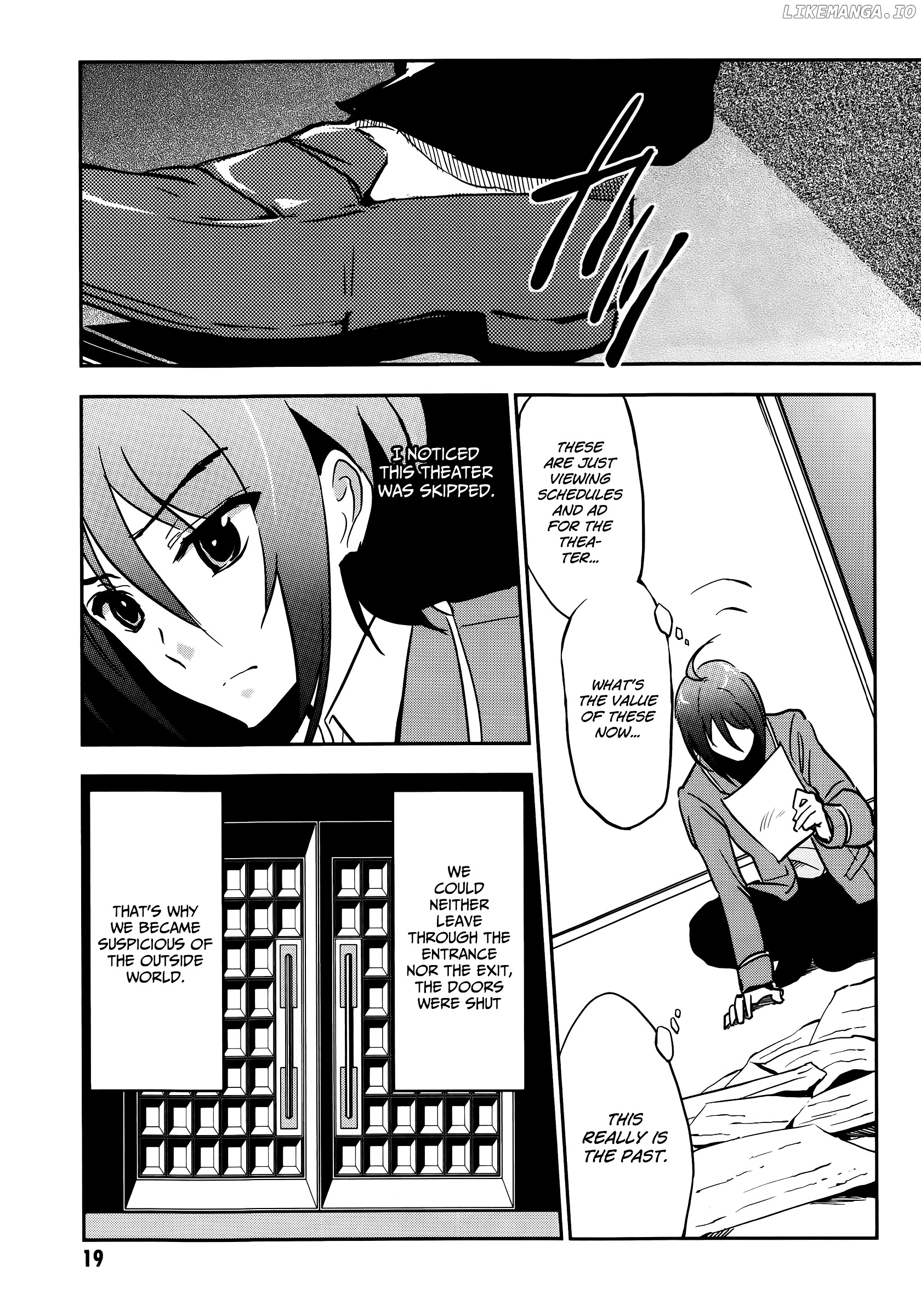 Arata Naru Sekai - Kako Hen chapter 1 - page 23