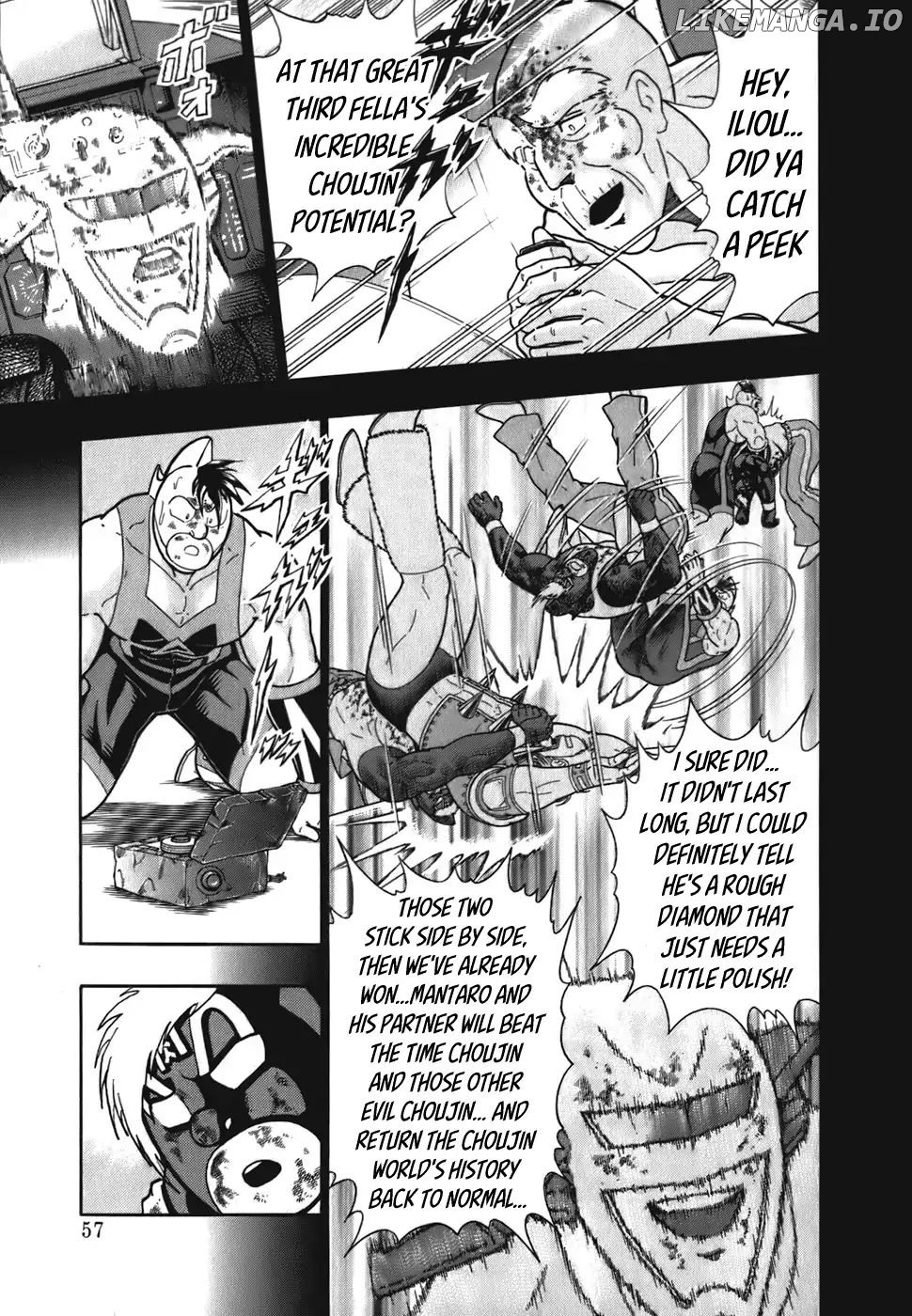 Kinnikuman II Sei - 2nd Generation Chapter 47 - page 15