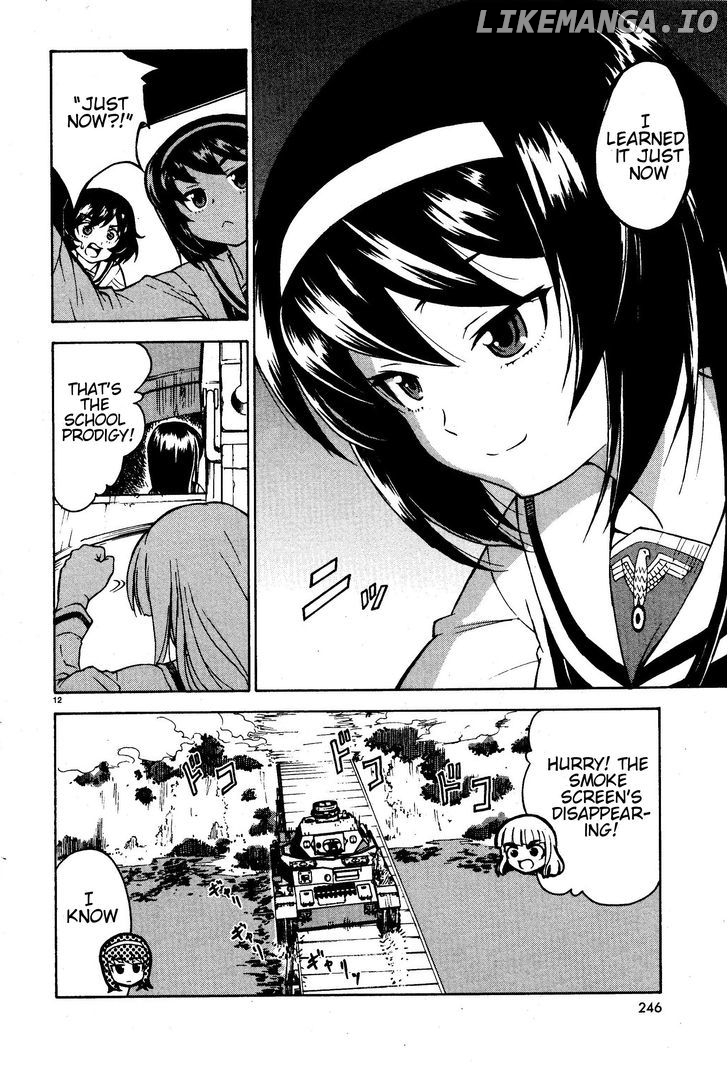 Girls & Panzer chapter 2 - page 12