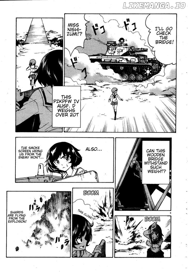 Girls & Panzer chapter 2 - page 5