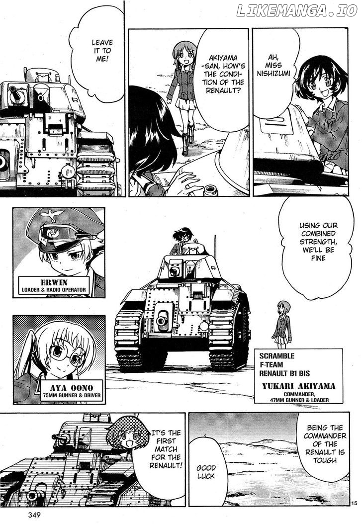 Girls & Panzer chapter 7 - page 14