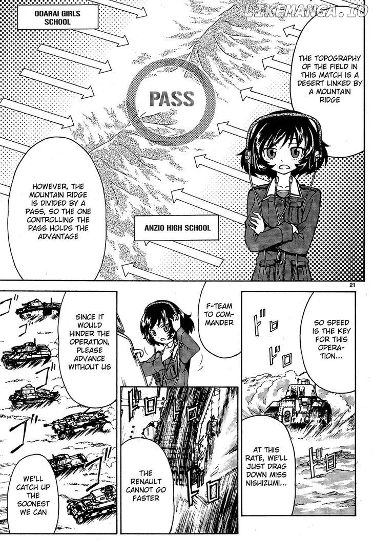 Girls & Panzer chapter 7 - page 20