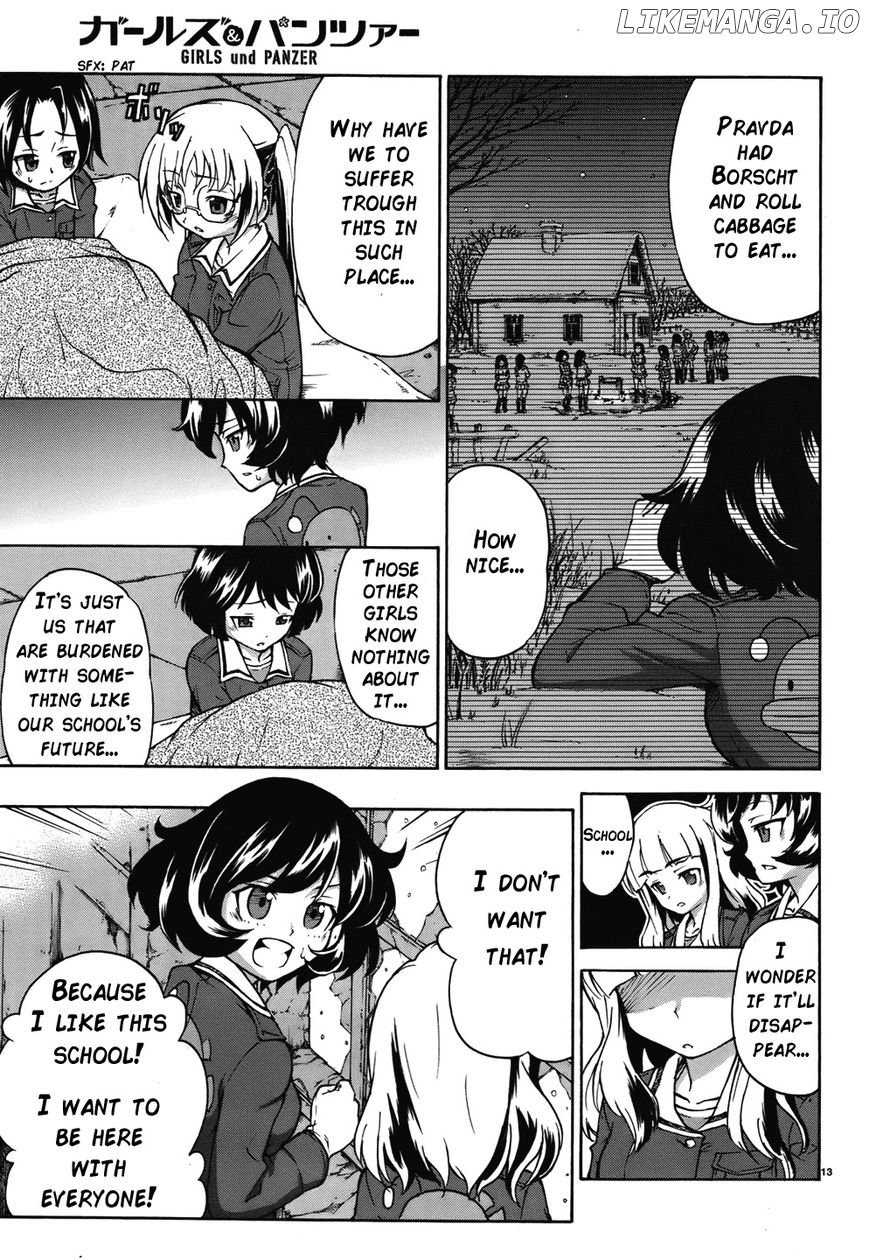 Girls & Panzer chapter 13 - page 13