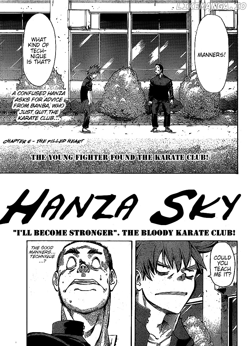 Hanzasky - Manga chapter 6 - page 1