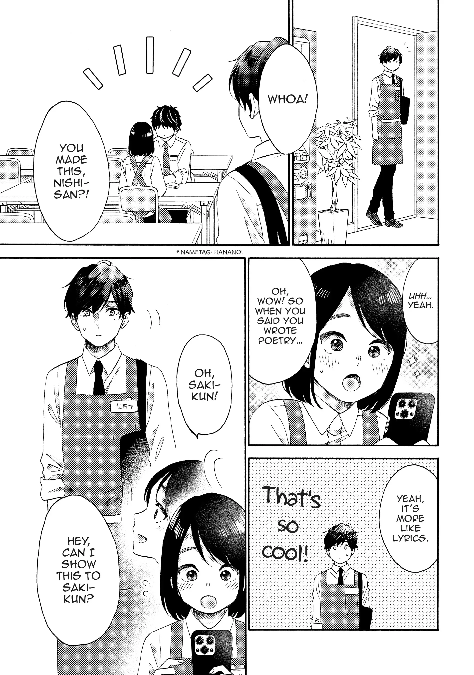 Hananoi-Kun To Koi No Yamai chapter 57 - page 3