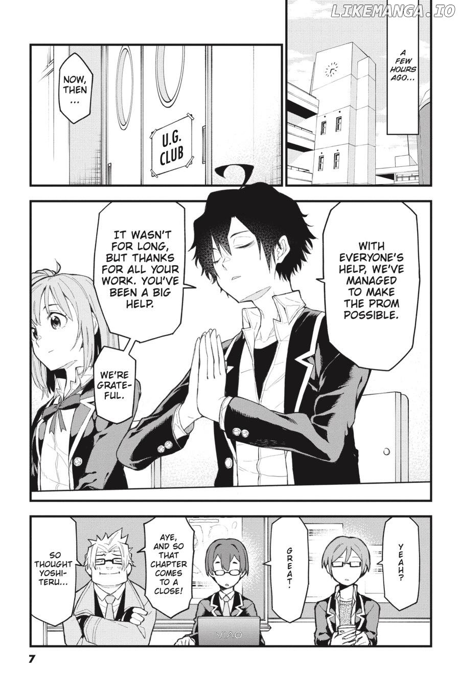 Yahari Ore no Seishun Rabukome wa Machigatte Iru. @ Comic chapter 106 - page 7