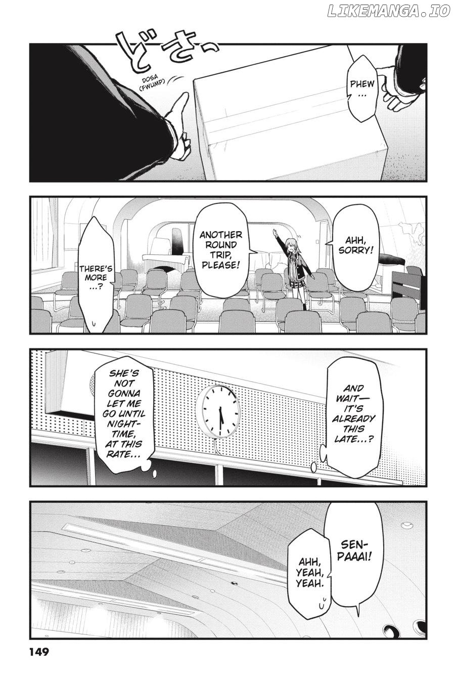 Yahari Ore no Seishun Rabukome wa Machigatte Iru. @ Comic chapter 109.5 - page 15