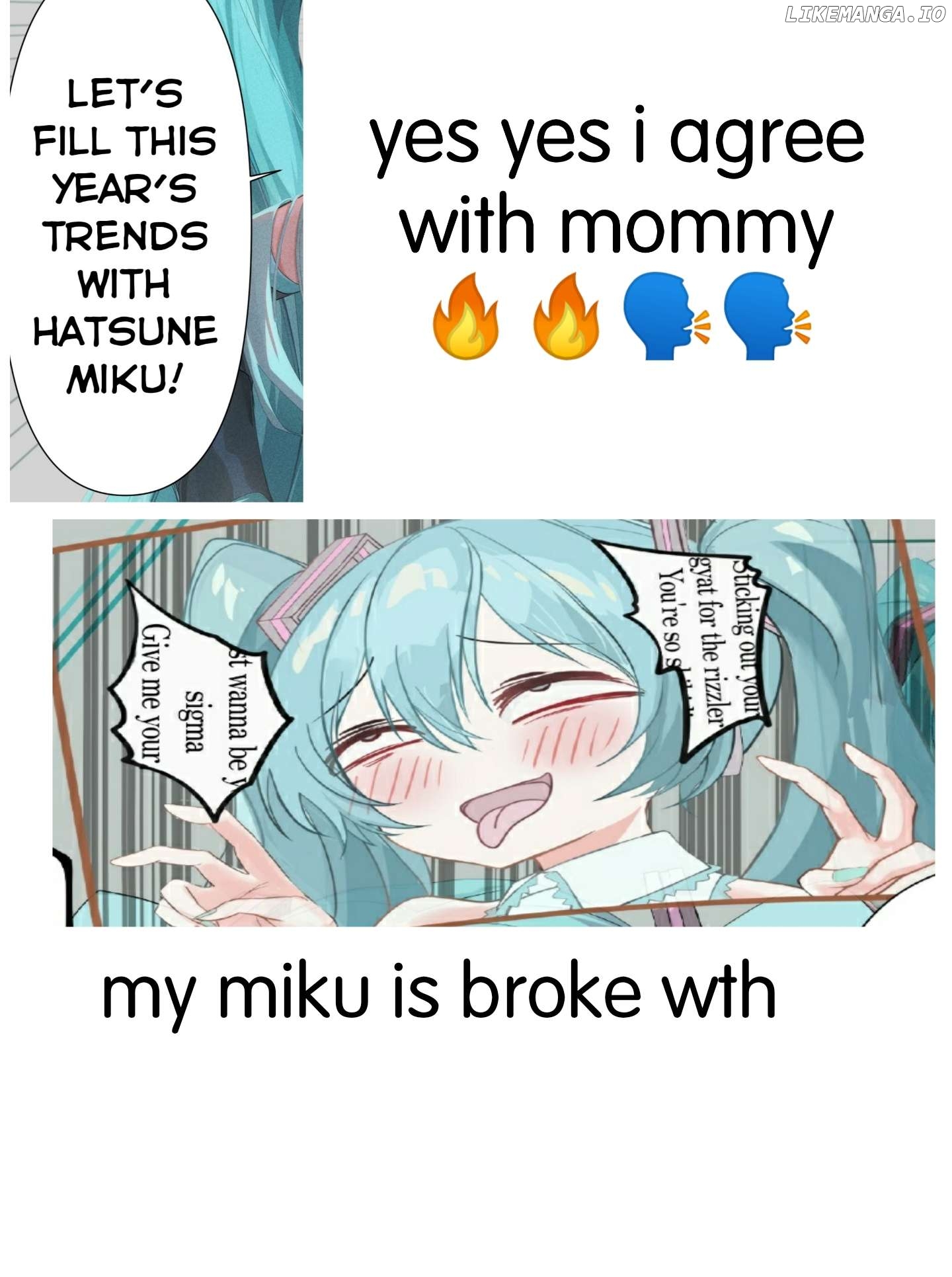 Vocaloid - Hatsune Miku 1 Panel (Doujinshi) Chapter 8 - page 2