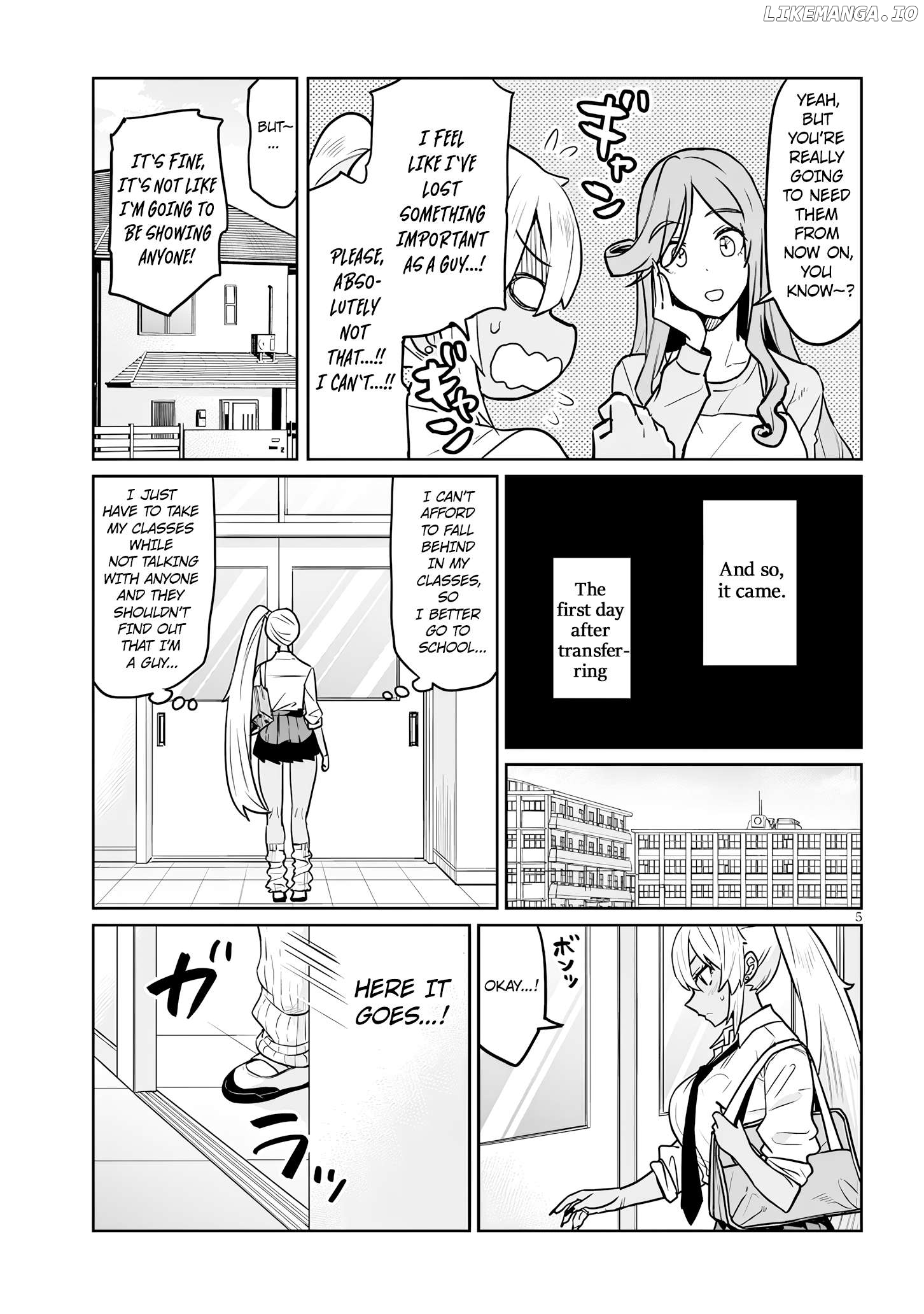 Danshi Kokoseidakedo Gyaru ni TS Shimashita Chapter 2 - page 5