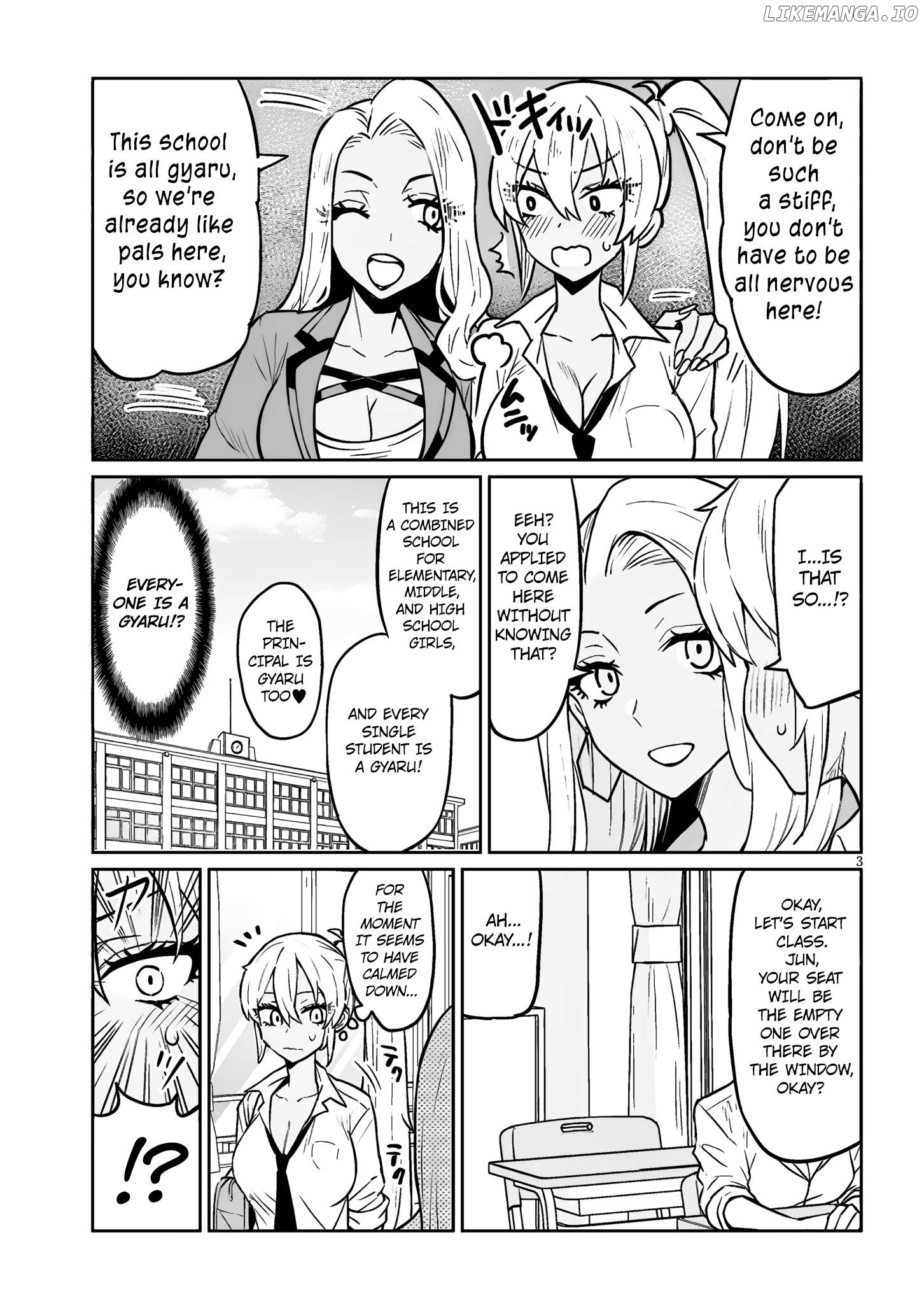 Danshi Kokoseidakedo Gyaru ni TS Shimashita Chapter 3 - page 3