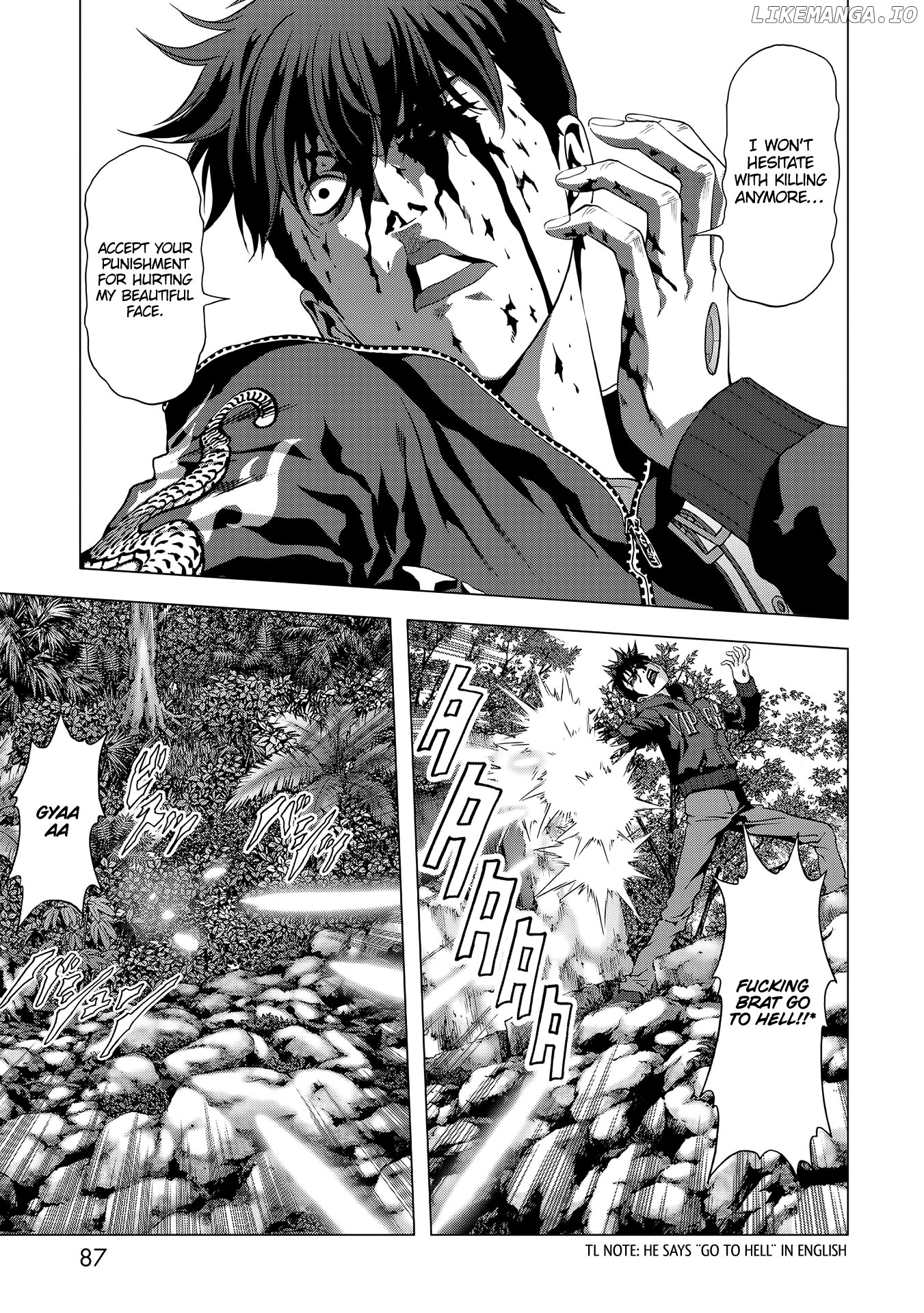 Btooom! chapter 95 - page 37