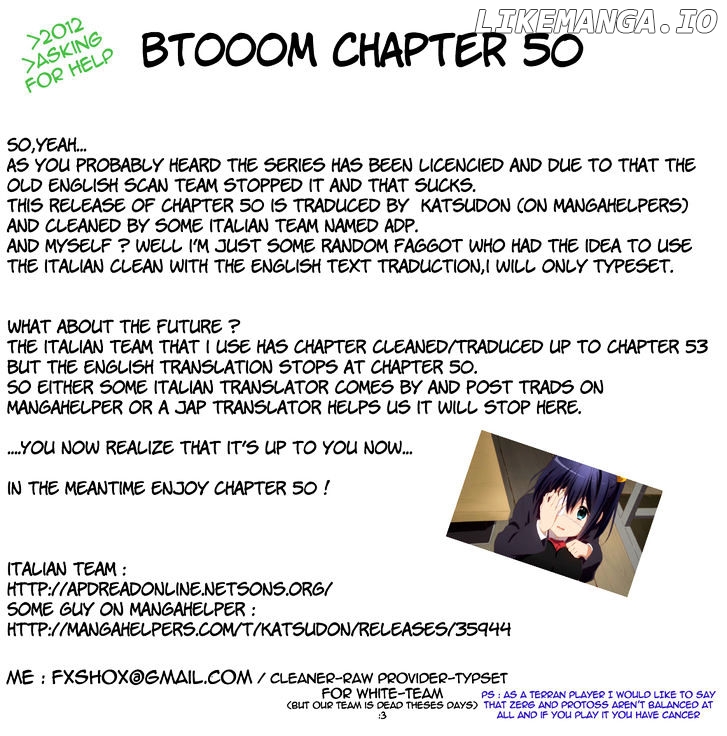 Btooom! chapter 50 - page 1