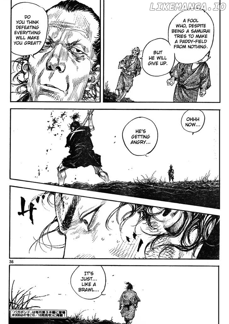 Vagabond - Manga Chapter 307 - page 36