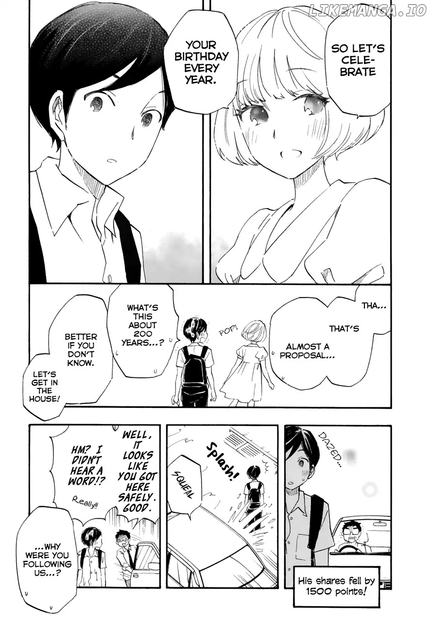 Tsuru Tsuru to Zara Zara no Aida chapter 39 - page 21