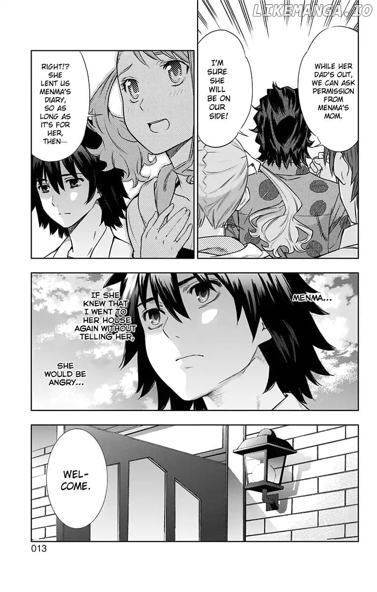 Ano Hi Mita Hana no Namae o Bokutachi wa Mada Shiranai. chapter 9 - page 12