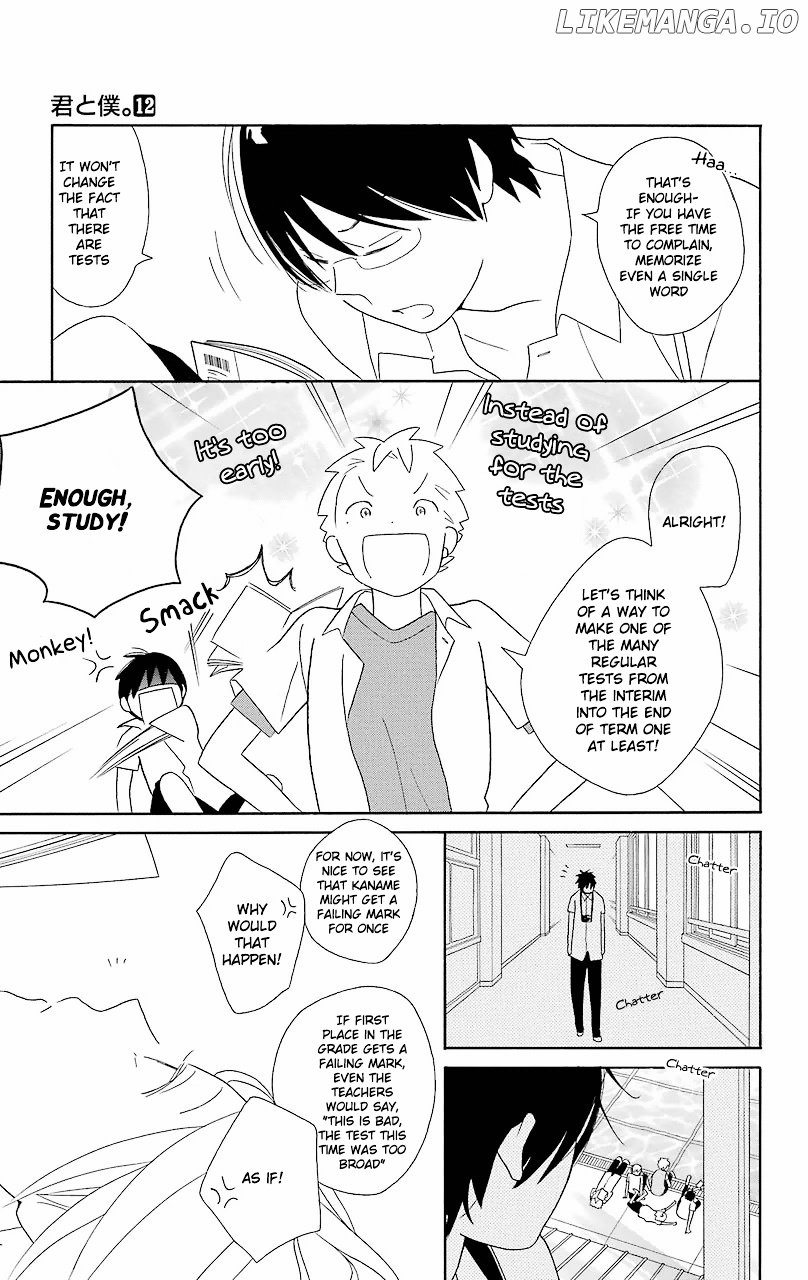 Kimi to Boku chapter 56 - page 8