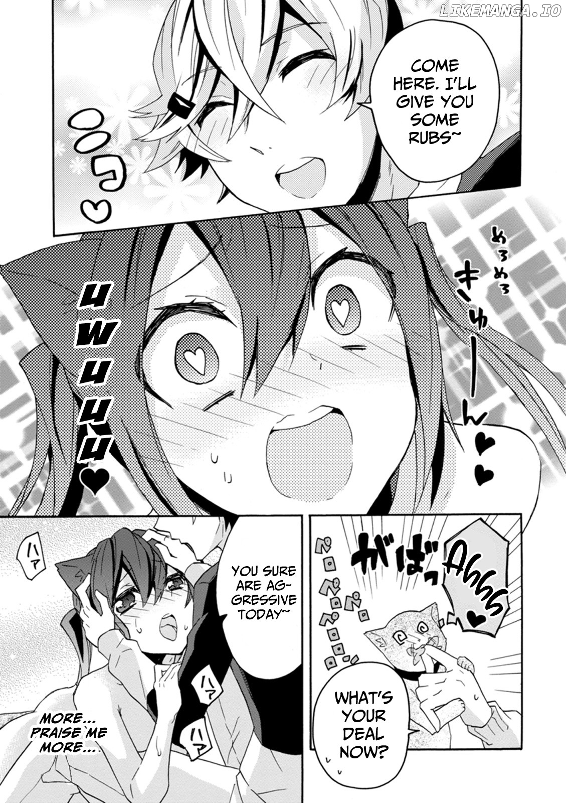 Oniichan no Koto ga Suki Sugite Nyan Nyan Shitai Burakon Imouto dakedo Sunao ni Narenai no chapter 12 - page 17