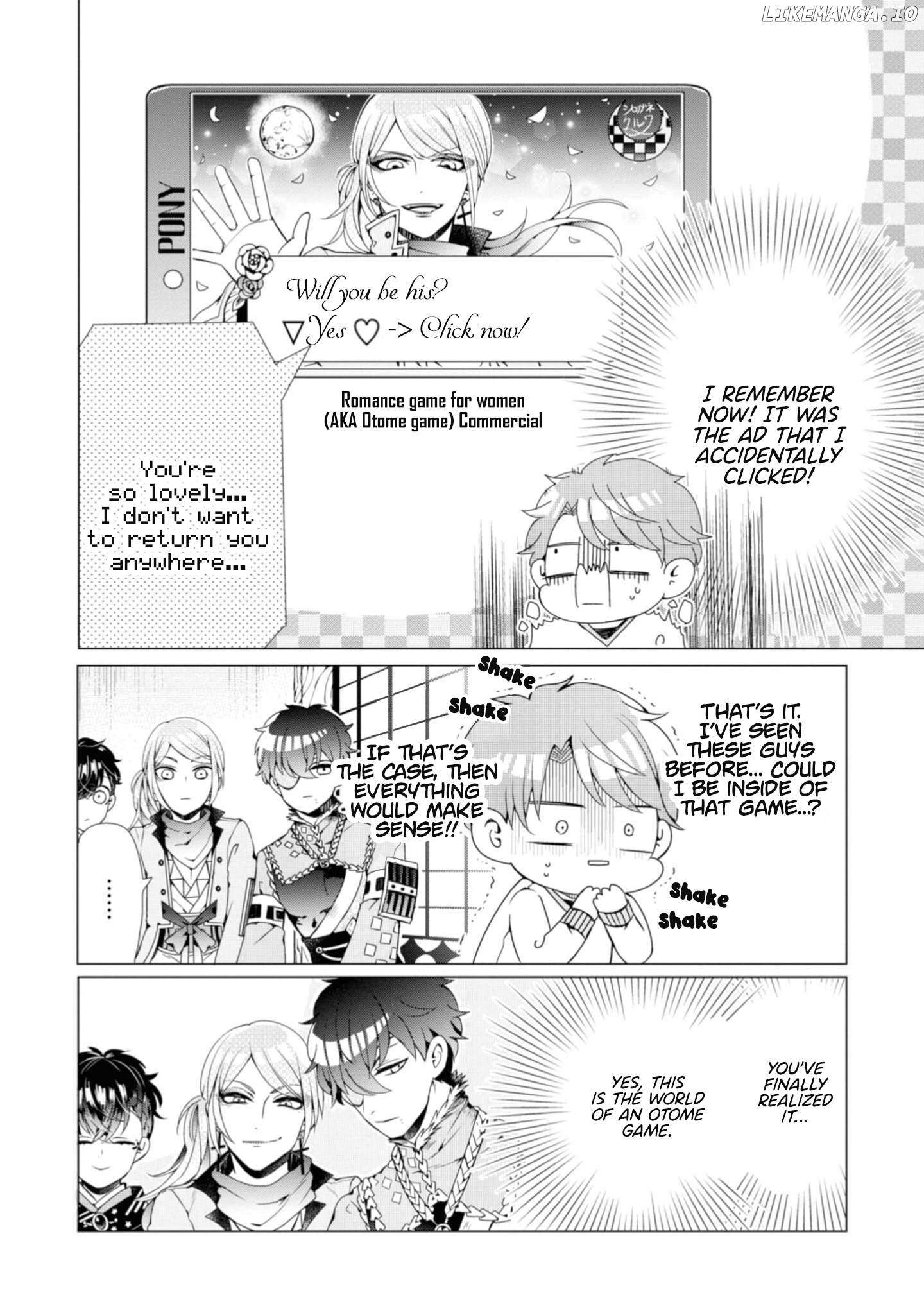 I ♂ Tripped Into An Otome Game chapter 1 - page 19