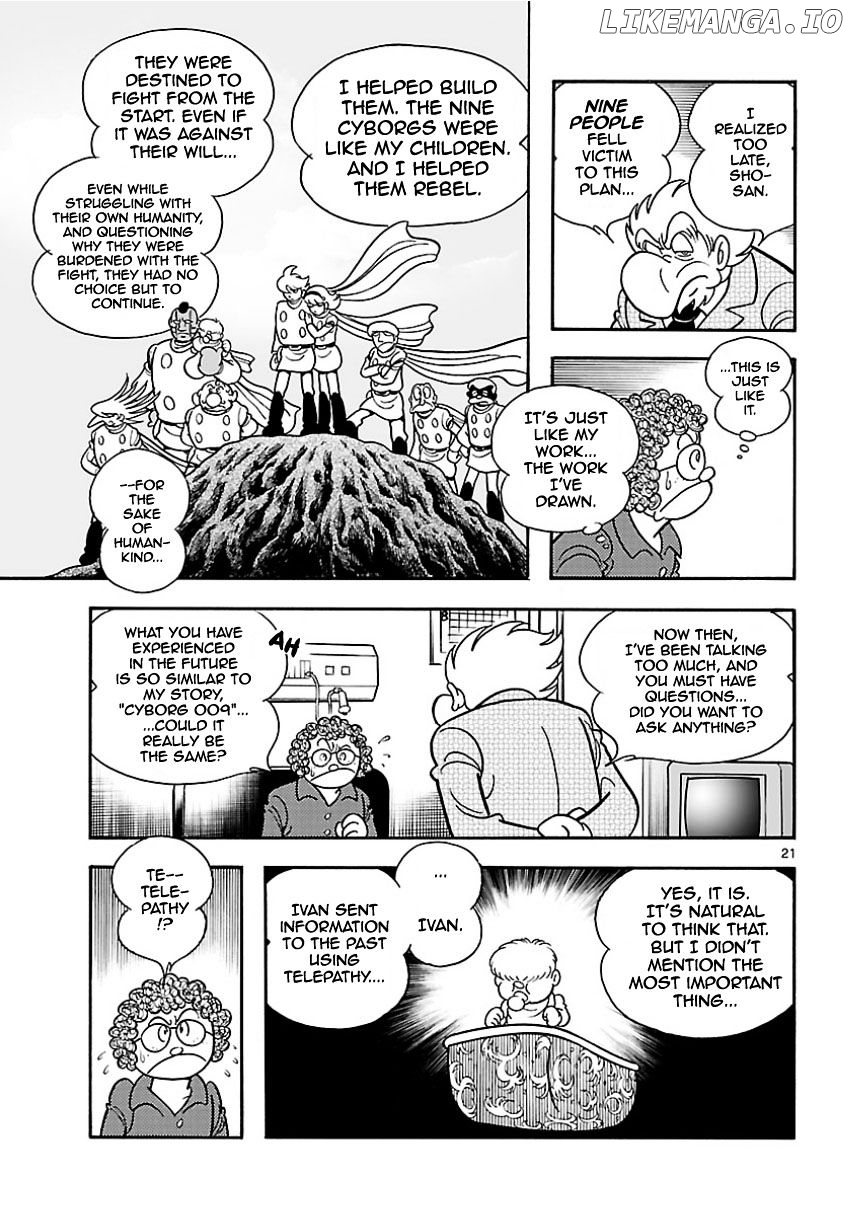 Cyborg 009 - Kanketsu Hen Conclusion - God's War chapter 1 - page 20