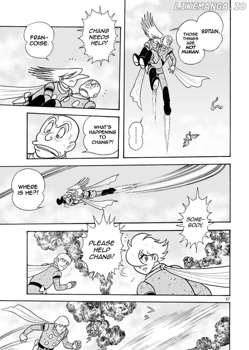 Cyborg 009 - Kanketsu Hen Conclusion - God's War chapter 19 - page 35