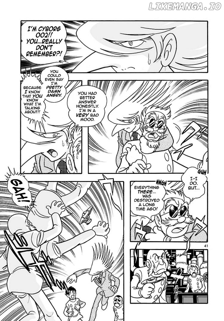 Cyborg 009 - Kanketsu Hen Conclusion - God's War chapter 2 - page 40