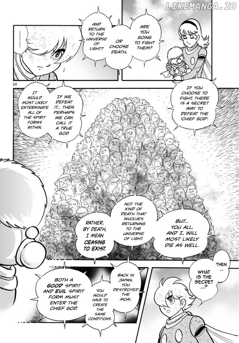 Cyborg 009 - Kanketsu Hen Conclusion - God's War chapter 21 - page 35