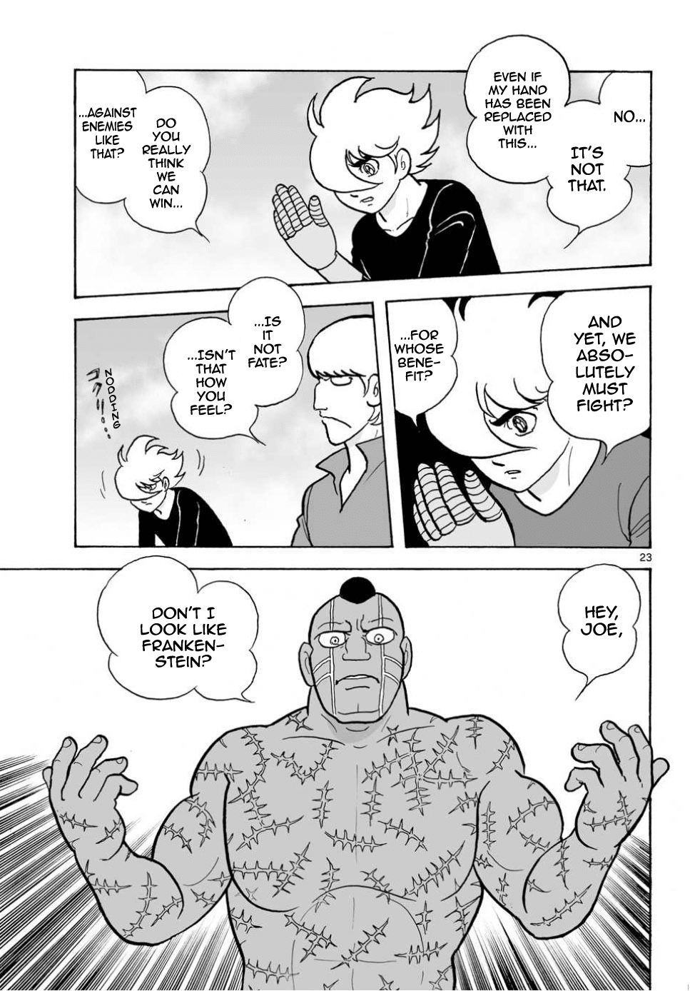 Cyborg 009 - Kanketsu Hen Conclusion - God's War chapter 22 - page 23