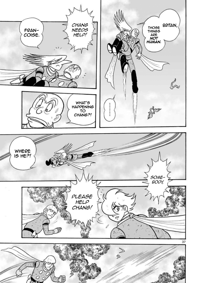 Cyborg 009 - Kanketsu Hen Conclusion - God's War chapter 28 - page 36