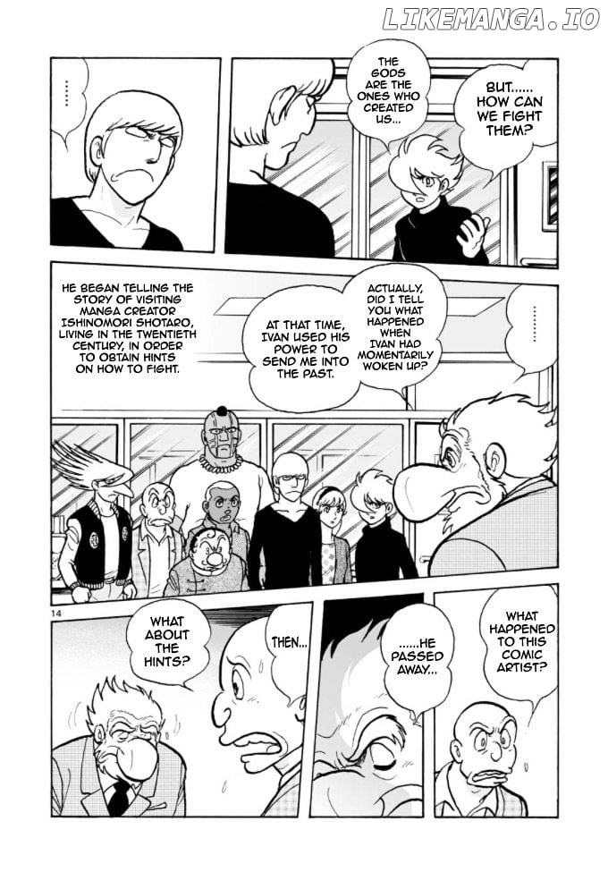 Cyborg 009 - Kanketsu Hen Conclusion - God's War chapter 10 - page 13