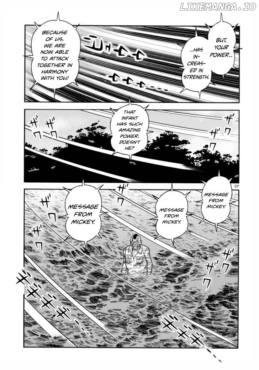 Cyborg 009 - Kanketsu Hen Conclusion - God's War chapter 17 - page 37