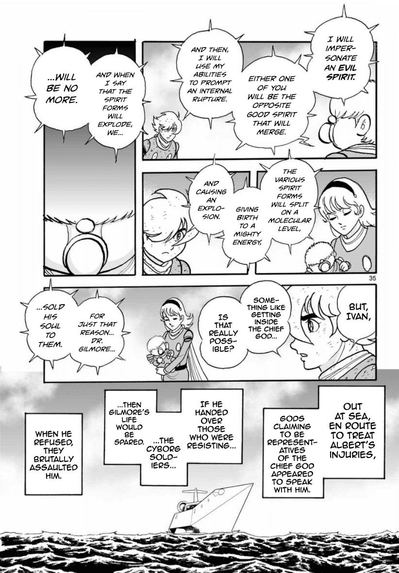 Cyborg 009 - Kanketsu Hen Conclusion - God's War chapter 30 - page 35