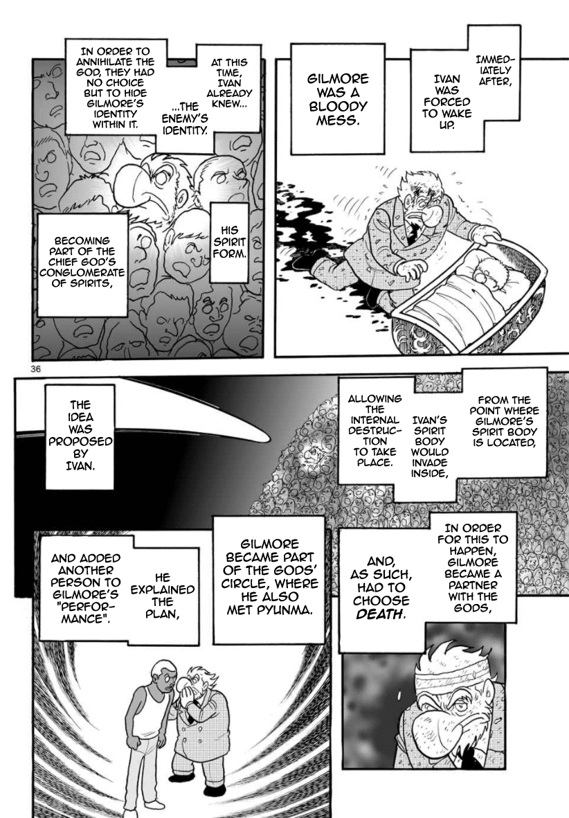 Cyborg 009 - Kanketsu Hen Conclusion - God's War chapter 30 - page 36