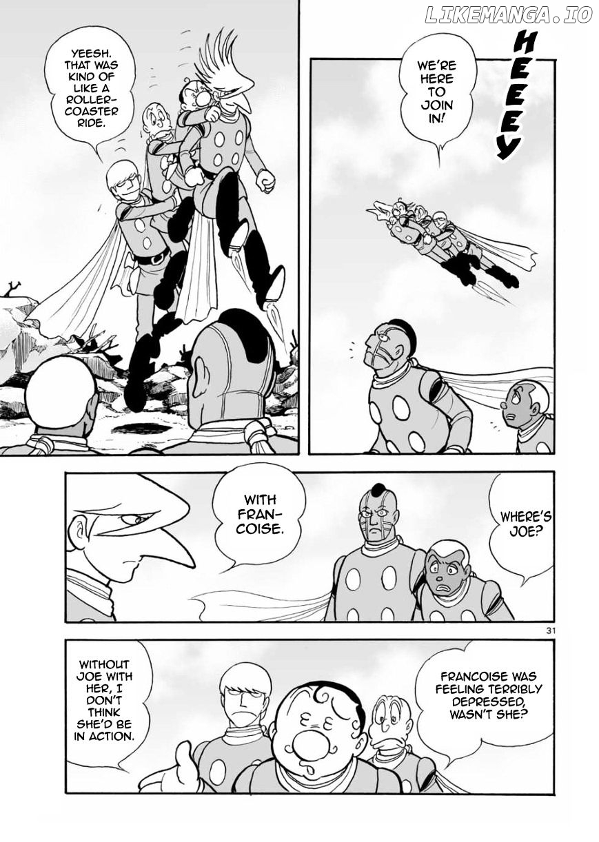 Cyborg 009 - Kanketsu Hen Conclusion - God's War chapter 14 - page 31