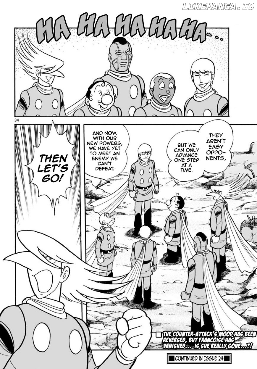 Cyborg 009 - Kanketsu Hen Conclusion - God's War chapter 14 - page 34