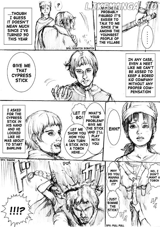 How I Stalked Some Dude With An Exposed Nipple And Stumbled Upon The Zenithian Sword chapter 1 - page 7