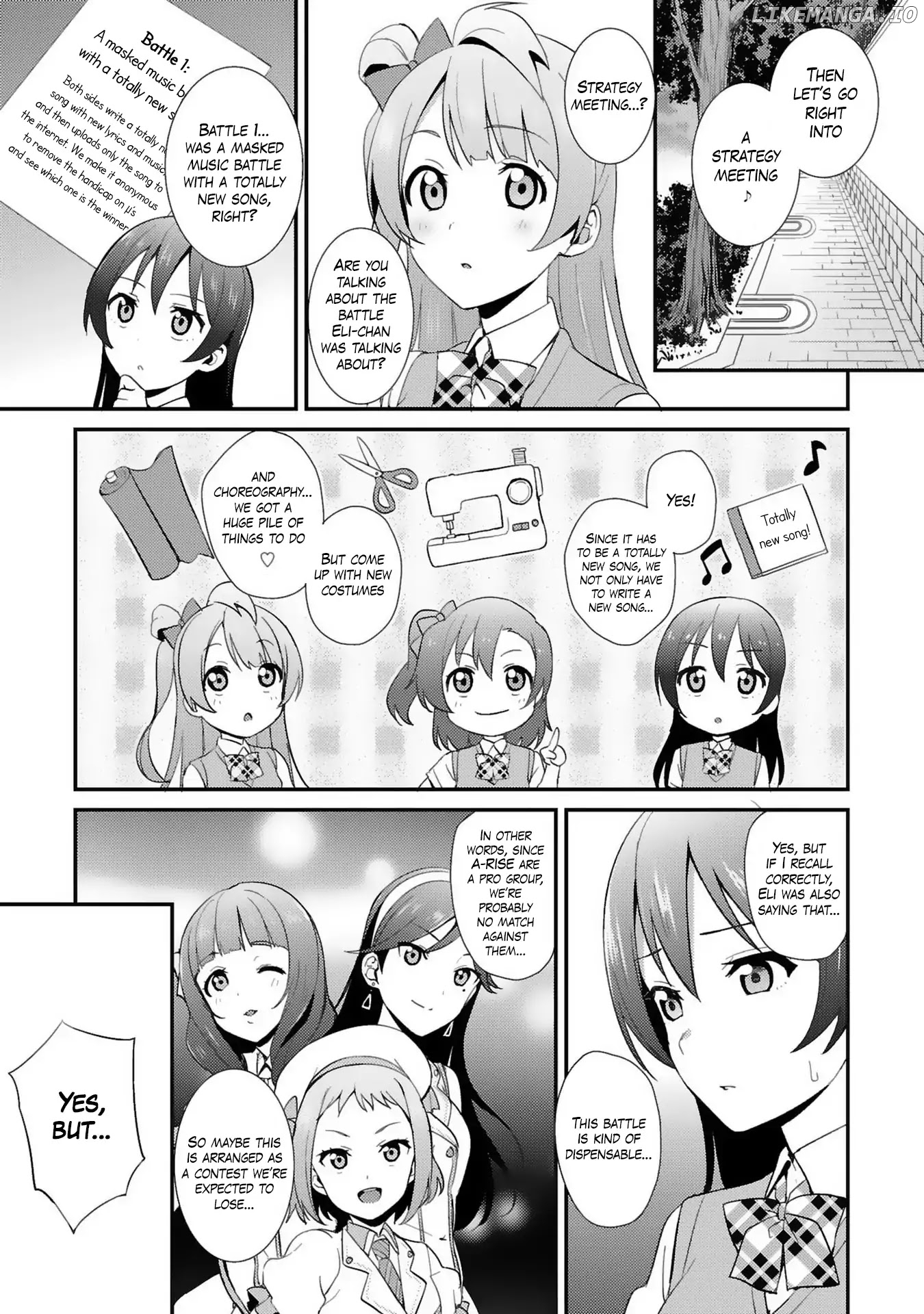 Love Live! - School Idol Project chapter 32 - page 11