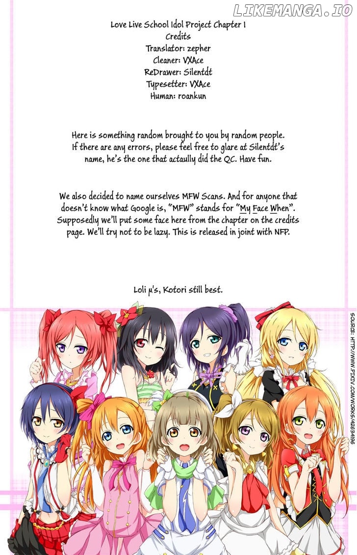 Love Live! - School Idol Project chapter 1 - page 36