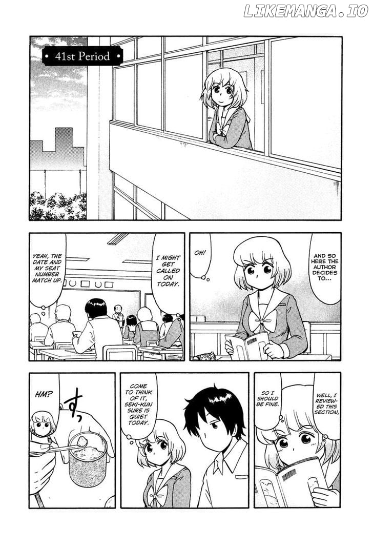 Tonari no Seki-kun chapter 41 - page 1