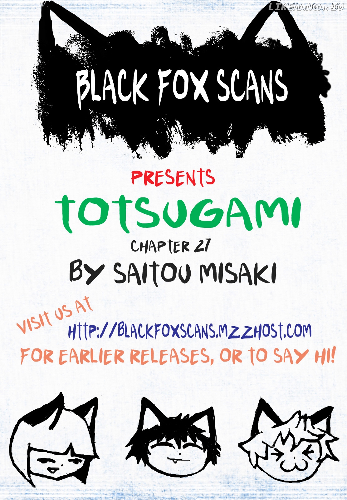 Totsugami chapter 27 - page 1