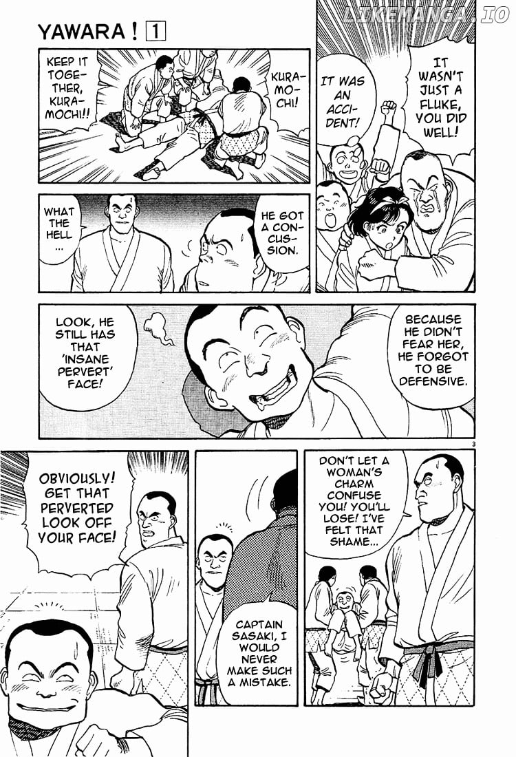 Yawara! chapter 7 - page 3