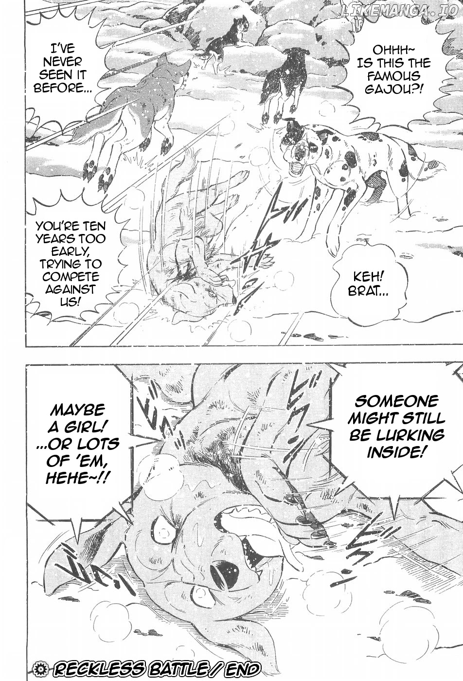 Ginga Densetsu Weed chapter 90 - page 22