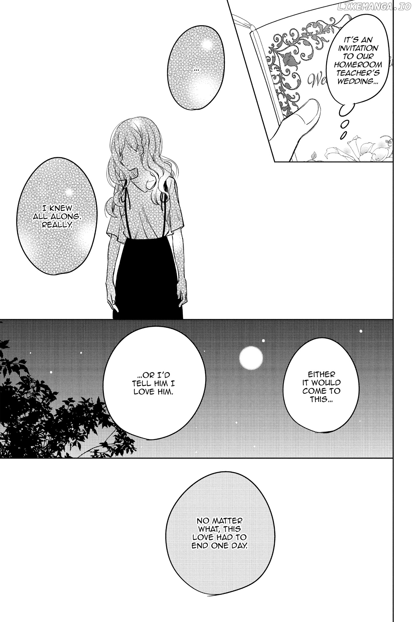 Chikyuu no Owari wa Koi no Hajimari chapter 19 - page 21