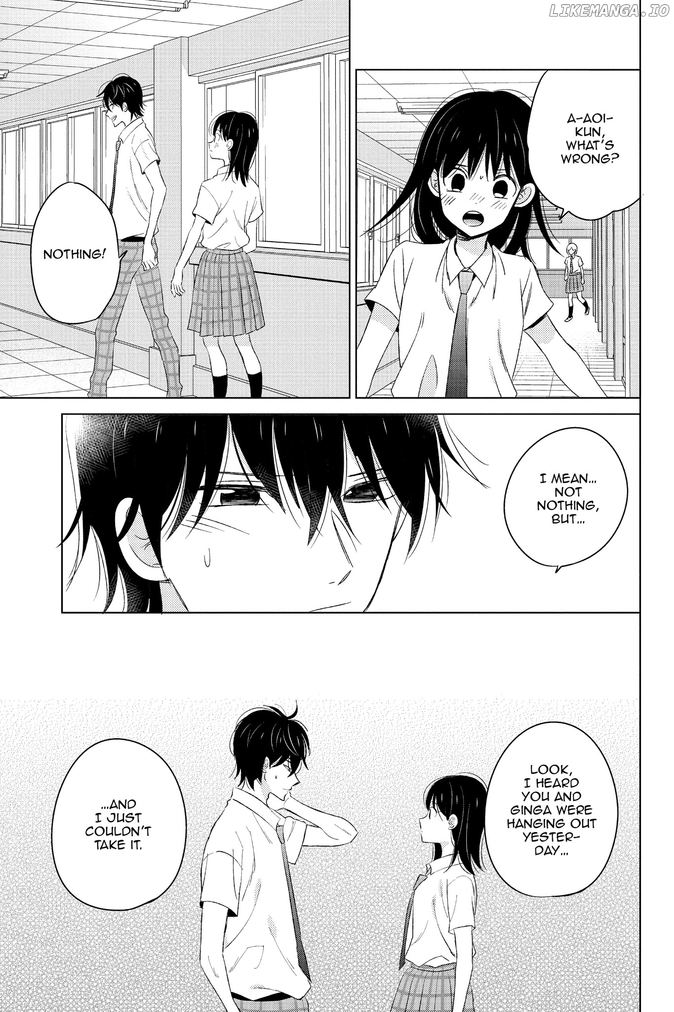 Chikyuu no Owari wa Koi no Hajimari chapter 15 - page 21