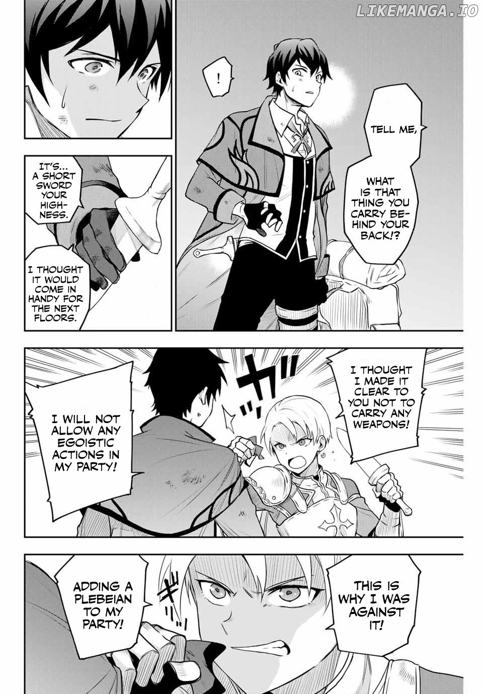 A Court Magician, Who Was Focused On Supportive Magic Because His Allies Were Too Weak, Aims To Become The Strongest After Being Banished chapter 1 - page 10